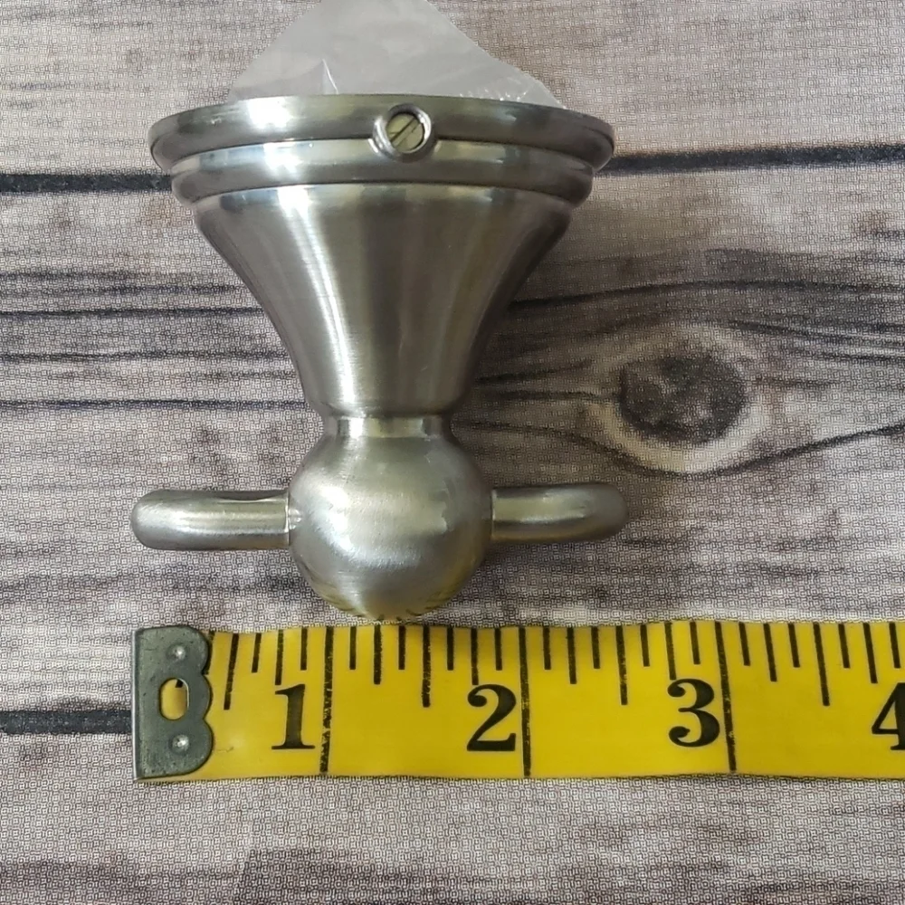 Moen Preston Brushed Nickel Double Robe hooks NIB